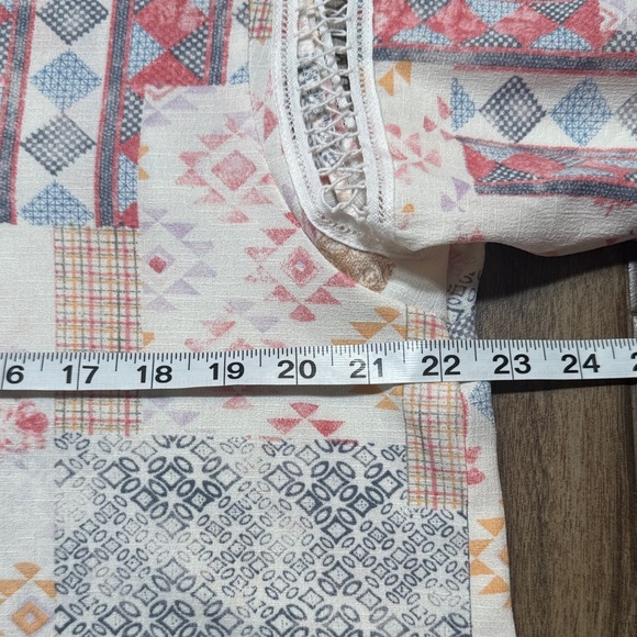 Buckle/Gimmicks Patchwork Blouse M - Picture 7 of 14